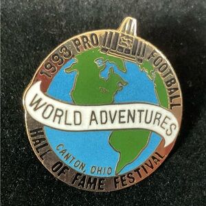 1993 World Adventures Hall of Fame Festival Pin